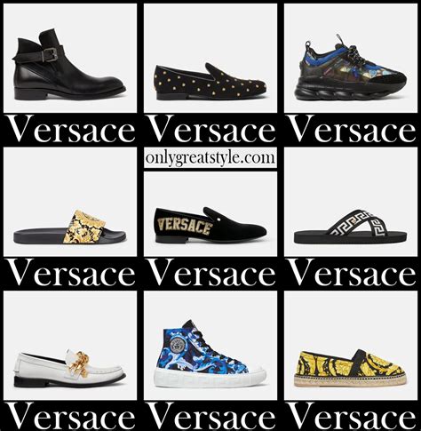 versace new shoes 2021.